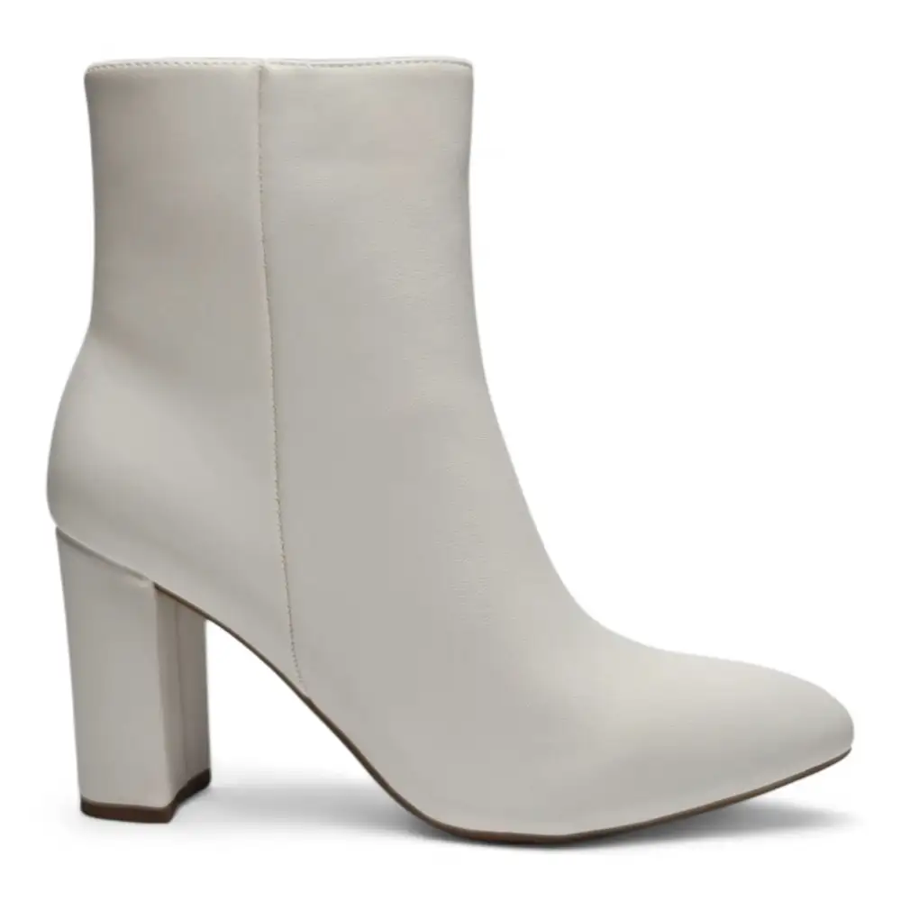 Brazil Block Heel Pointed Booties