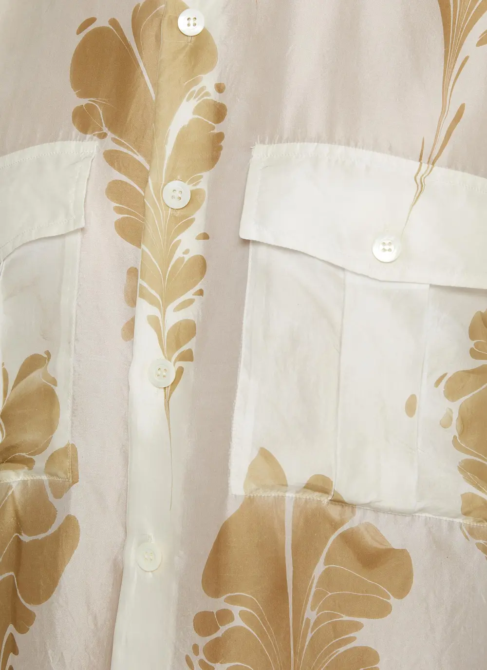 Soft Breathable Relaxed Silk Shirt