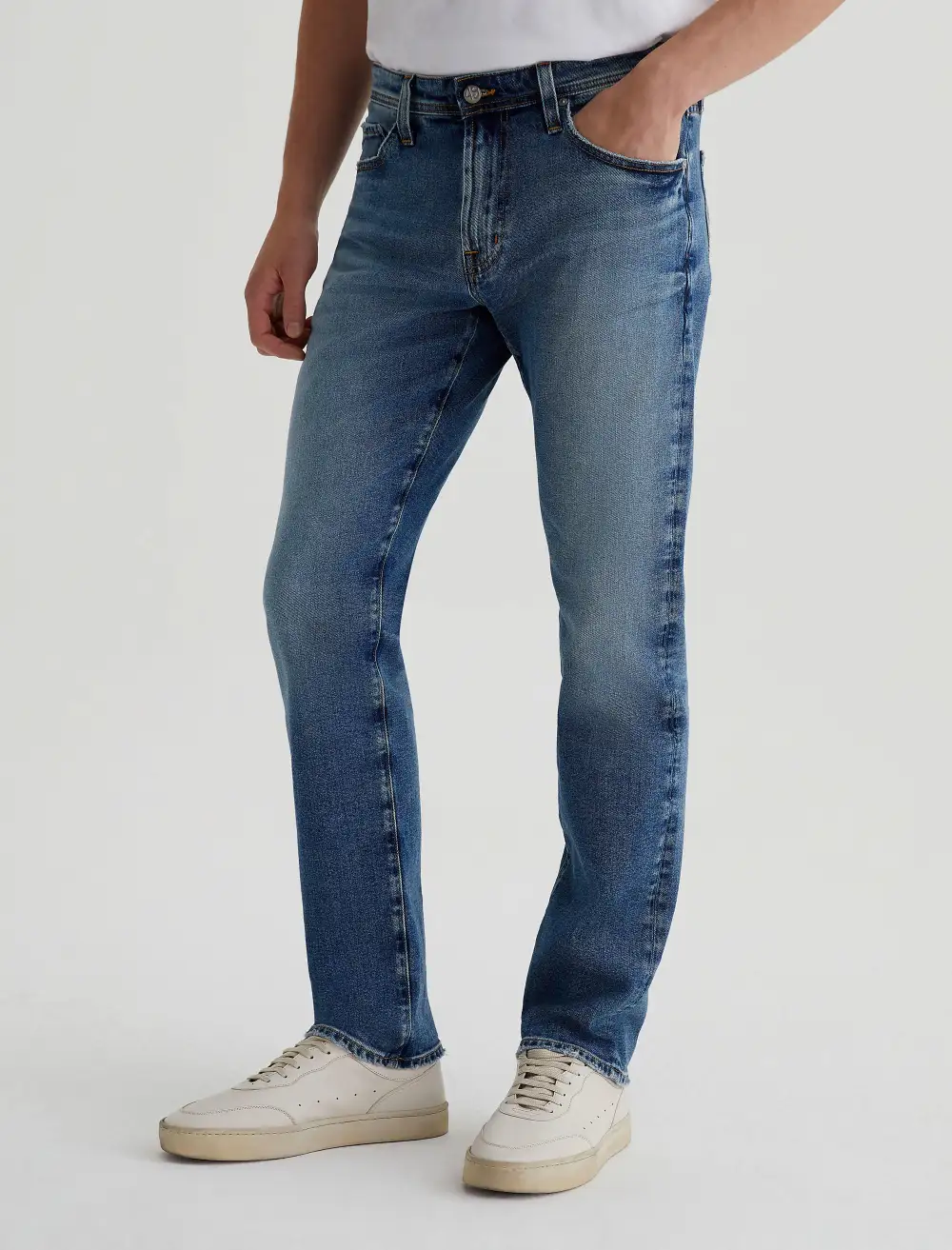 Men's Slim Straight Five Pocket Comfort Stretch Jeans