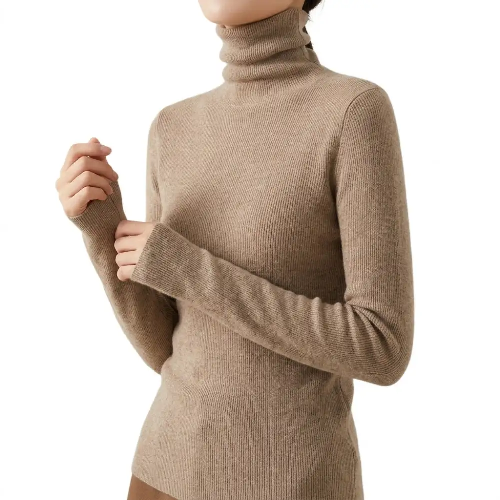 Cashmere Cashmere Turtleneck Sweater