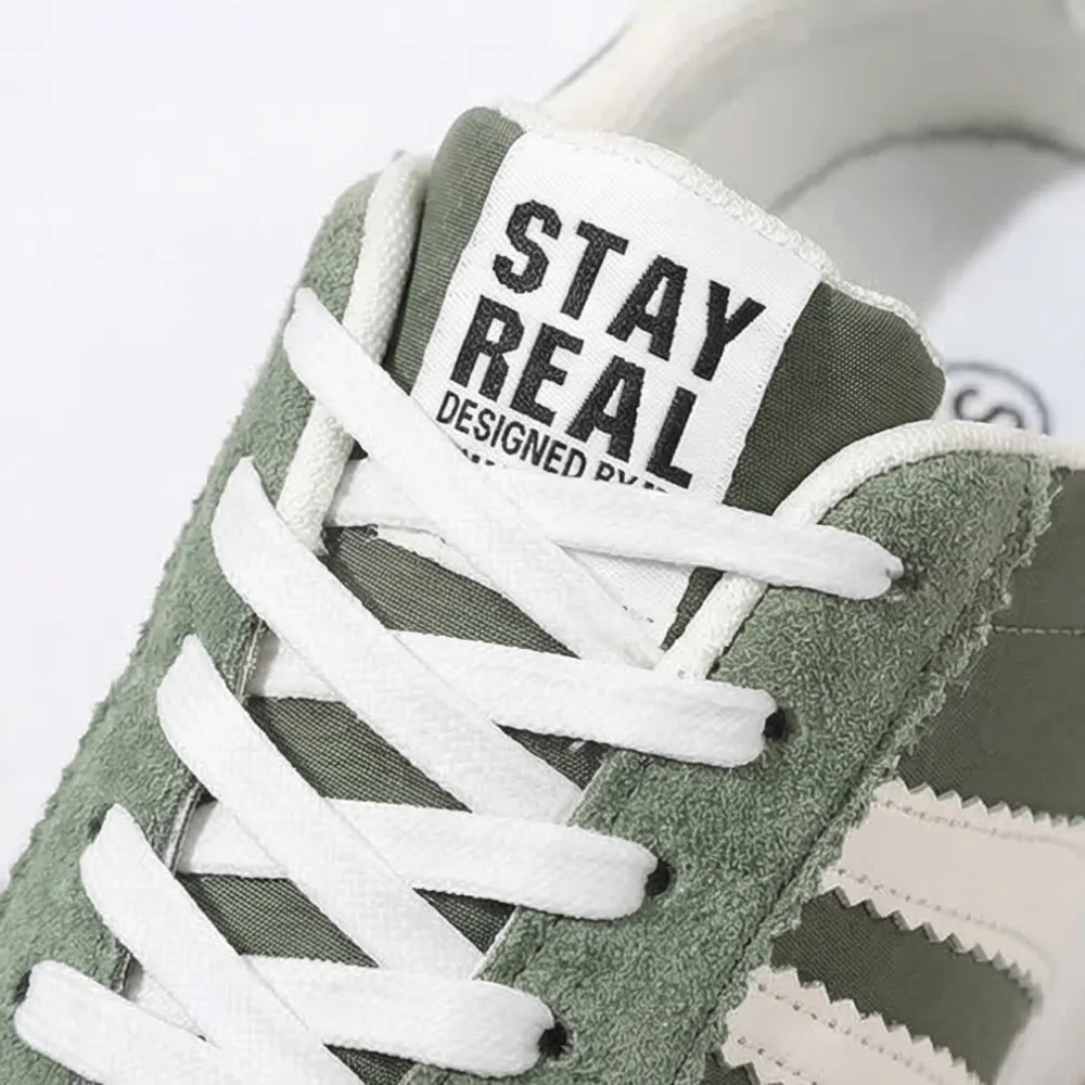 Cushioned Retro Platform Sneakers
