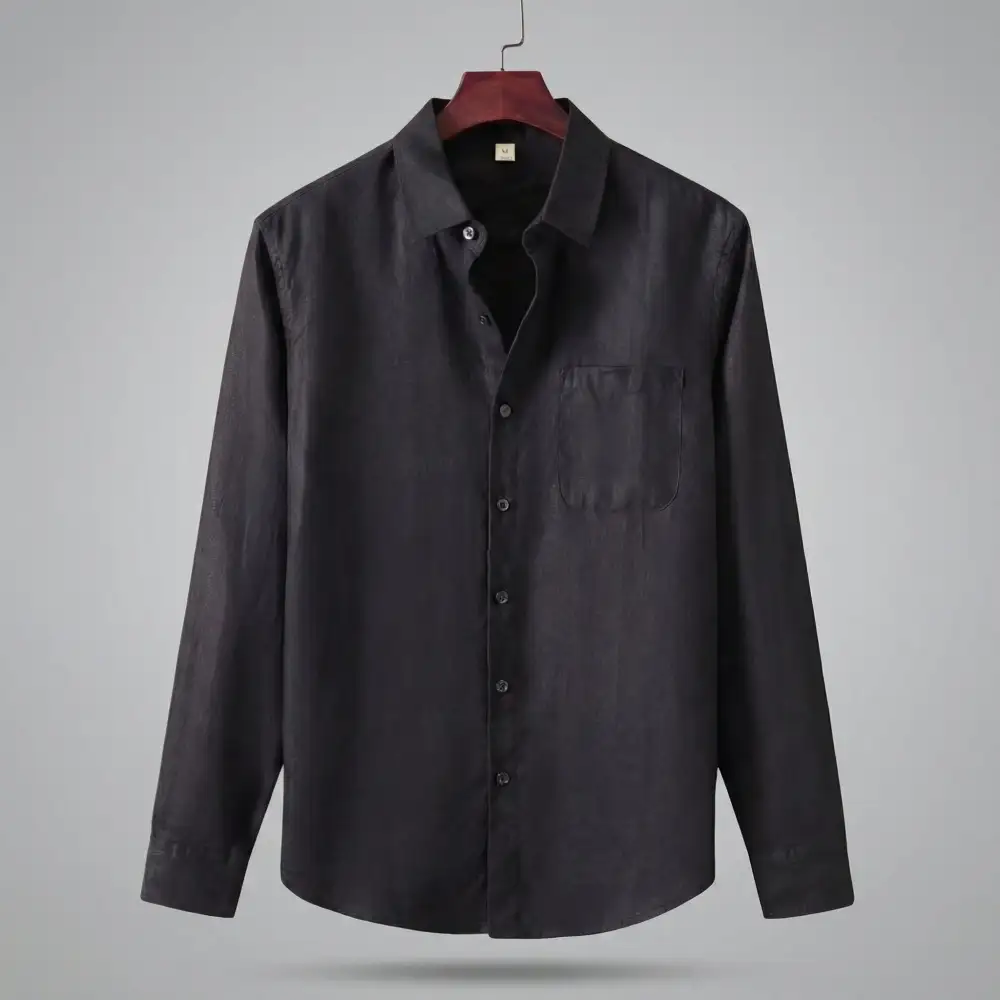 Linen Breathable Long Sleeve Shirt