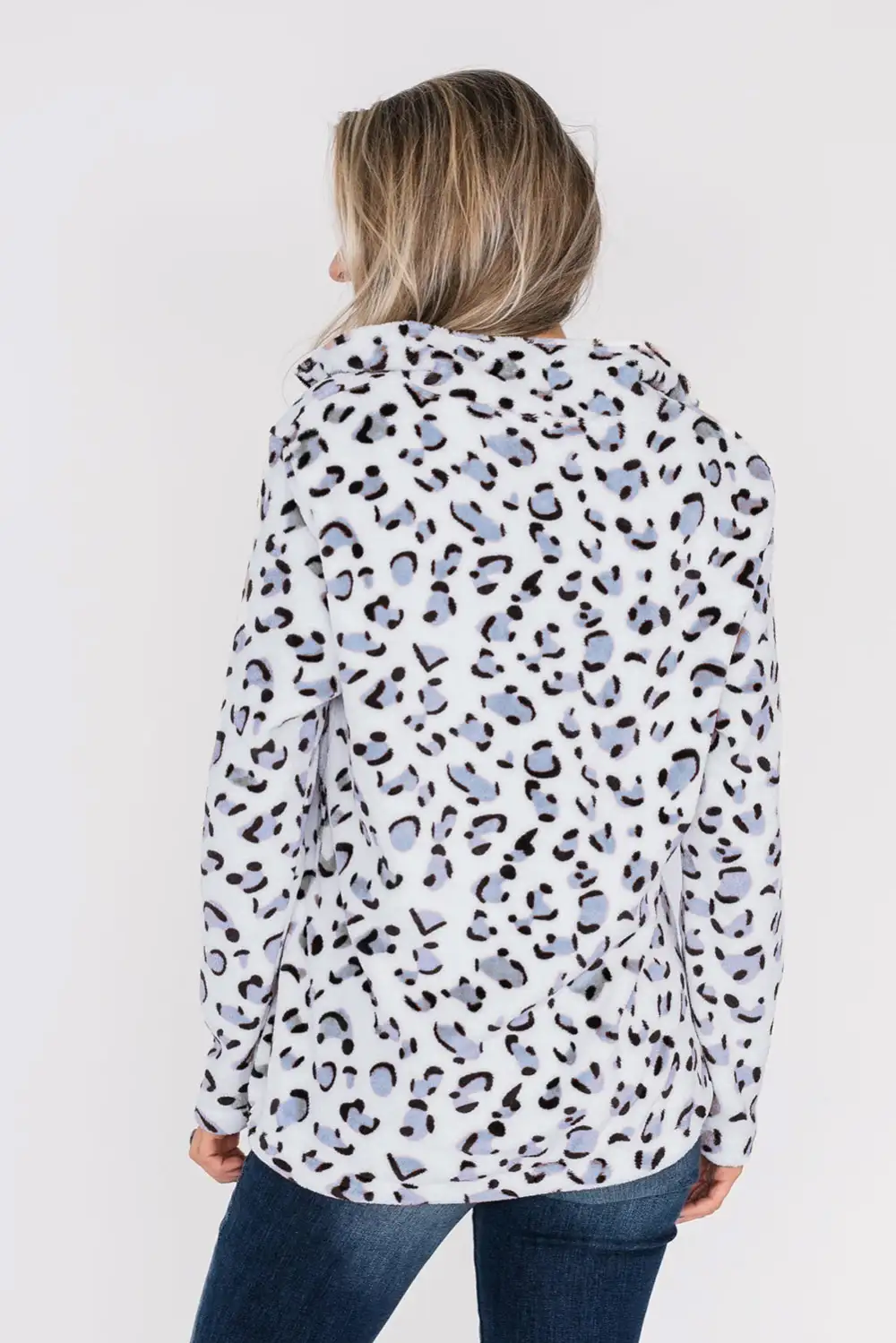 Warm Quarter Zip Sherpa Pullover