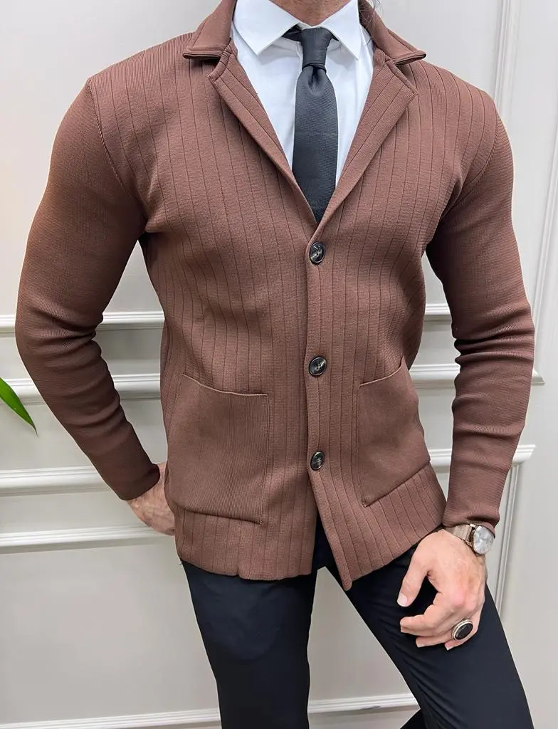 Slim Fit Wool Casual Jacket