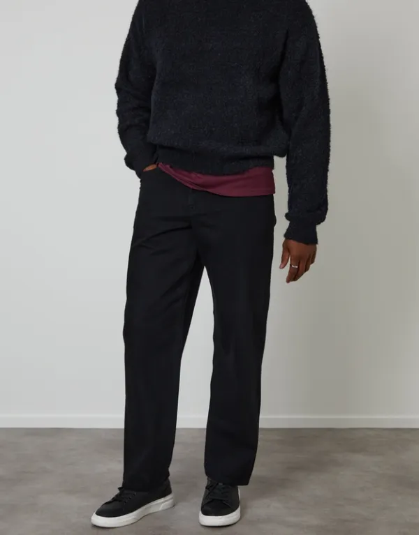 Black Loose-Fit Jeans