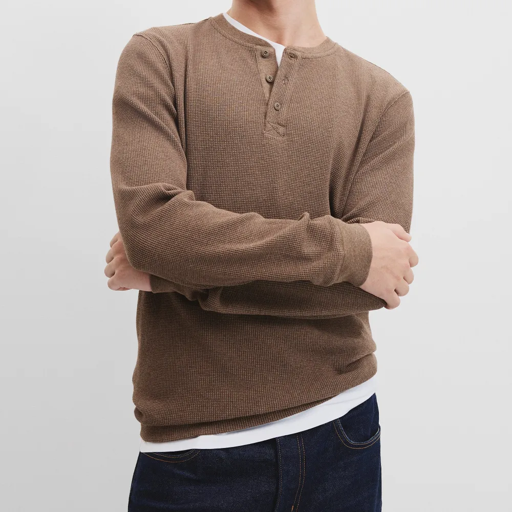 Men's Waffle Knit T-Shirt