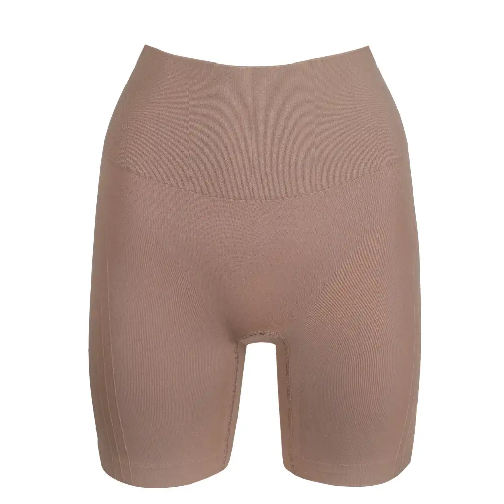 Women's High Waist Seamless Elastic Waistband Cotton Gusset Cotton Soft Fabric Shaping Panty