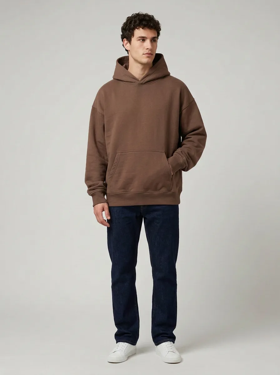 Daily Wear Unisex Hooded Sweatshirt