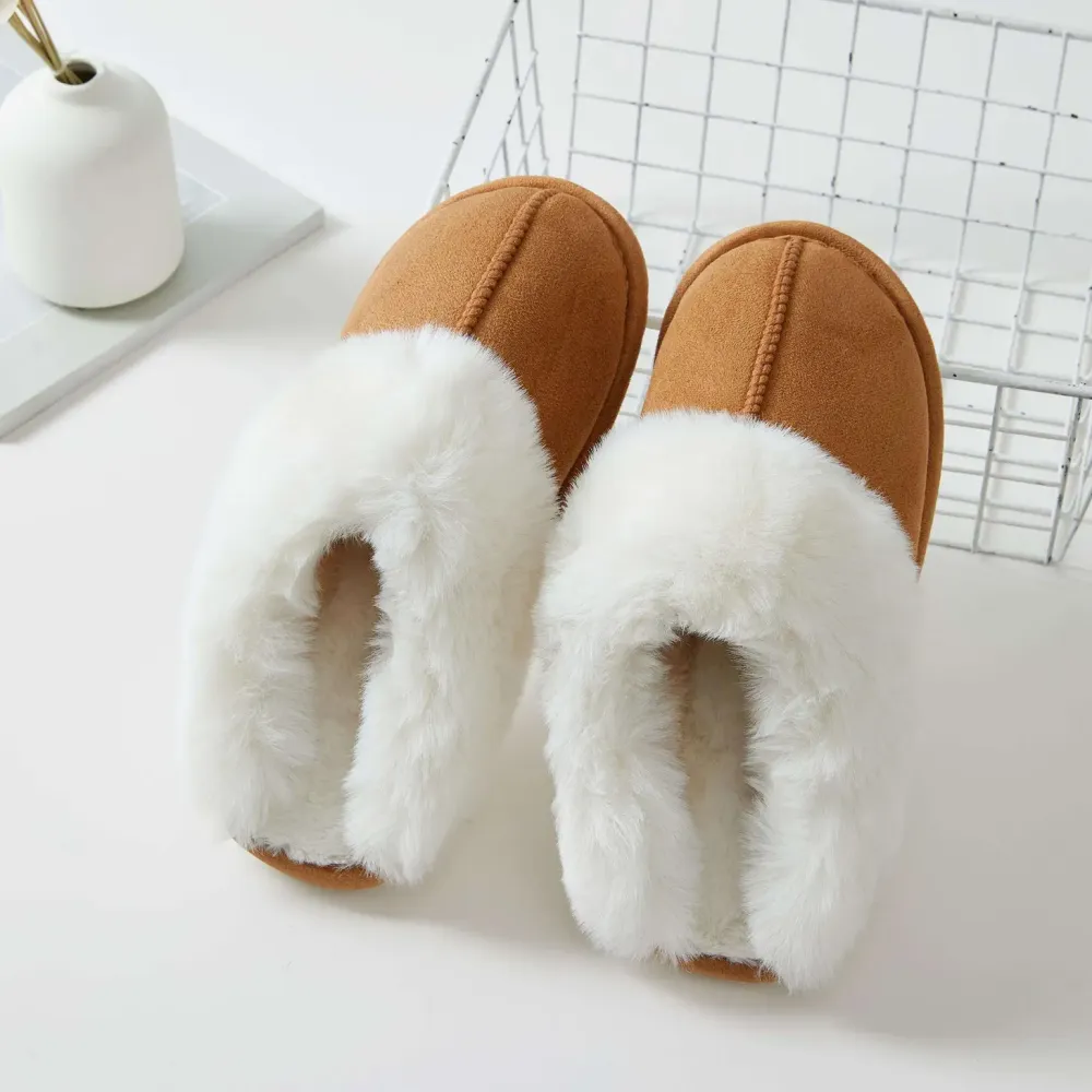 Fuzzy Women's Casual Slippers