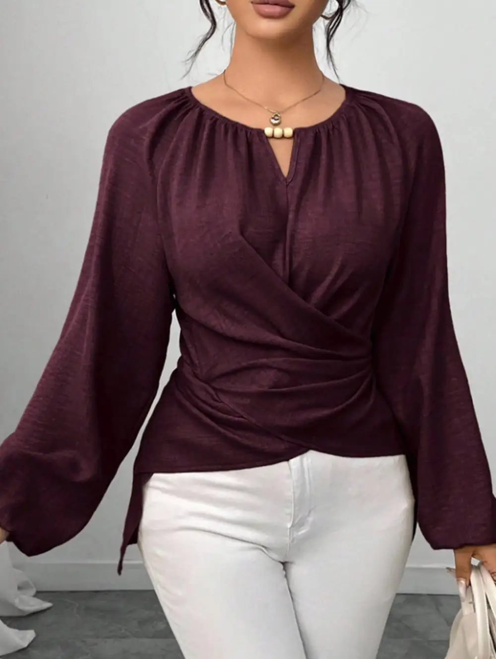 Lightweight Easy Drape Blouse