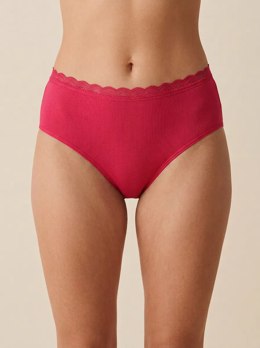 Classic Lace-Trimmed Panties