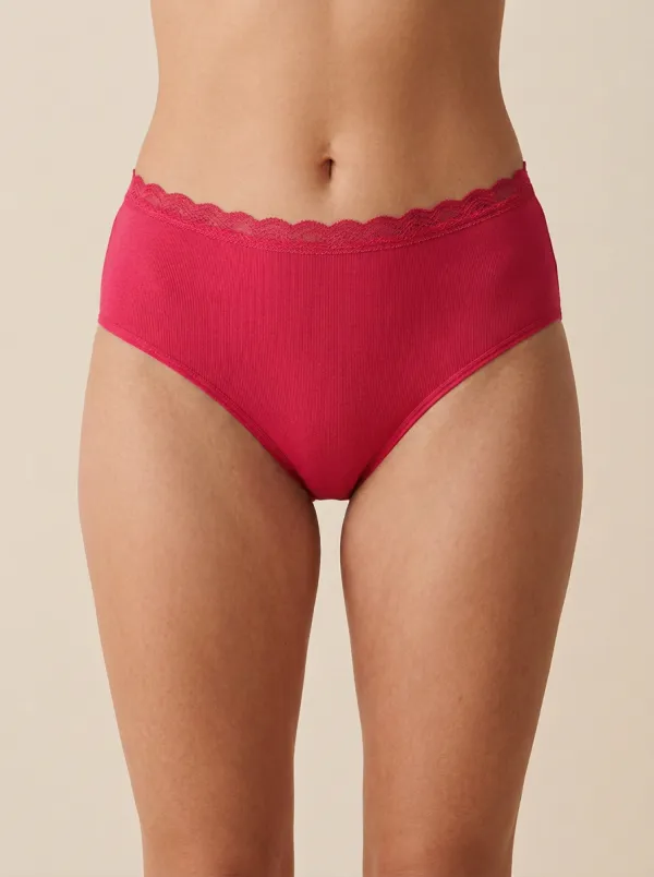 Classic Lace-Trimmed Panties