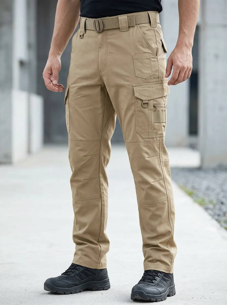 Men's Everyday Utility Multi-Pocket Cargo Pants