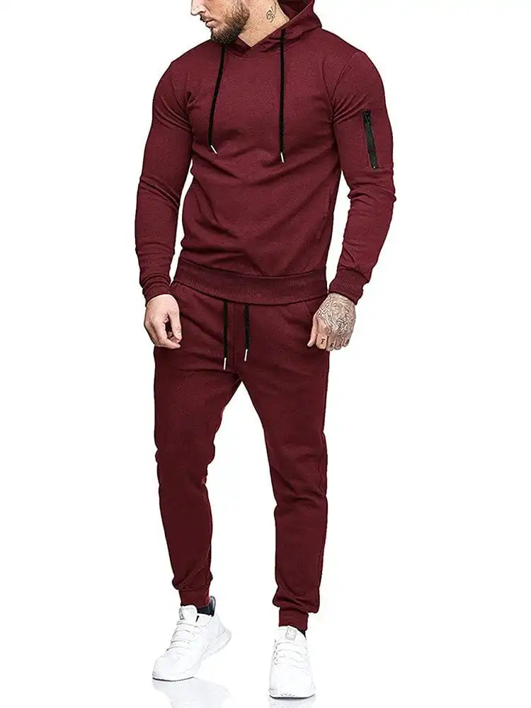 Casual Hooded Running Sport Suit Sets