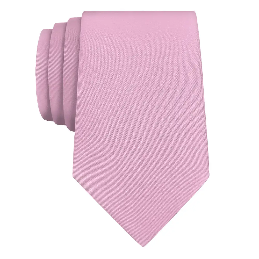 Artful Solid Style Necktie