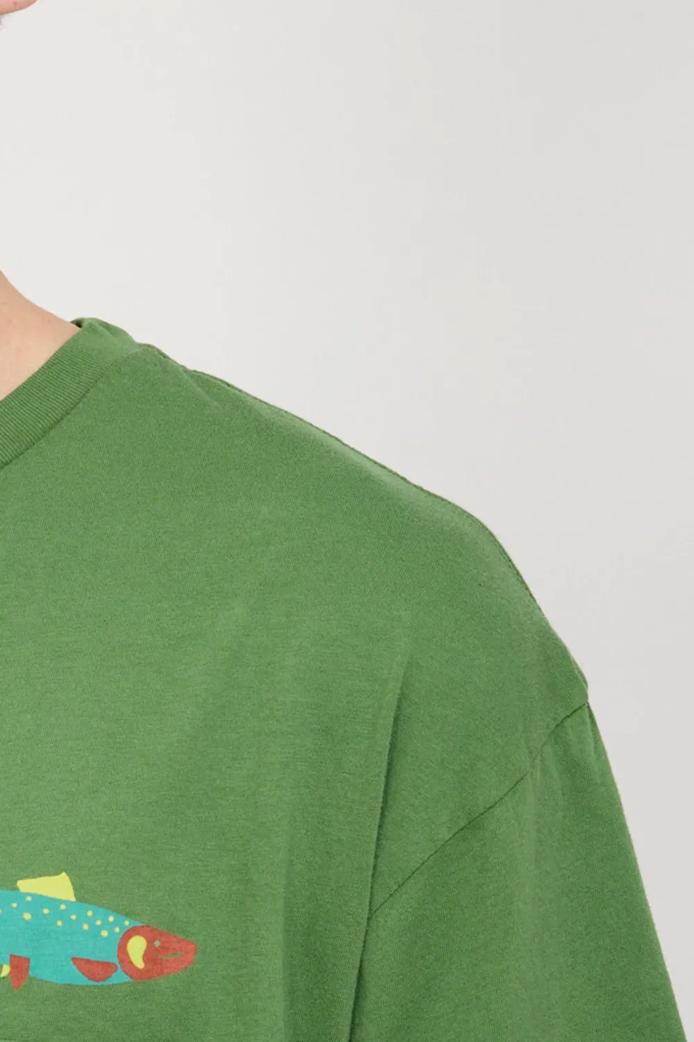 Hot Salmon Green T-Shirt