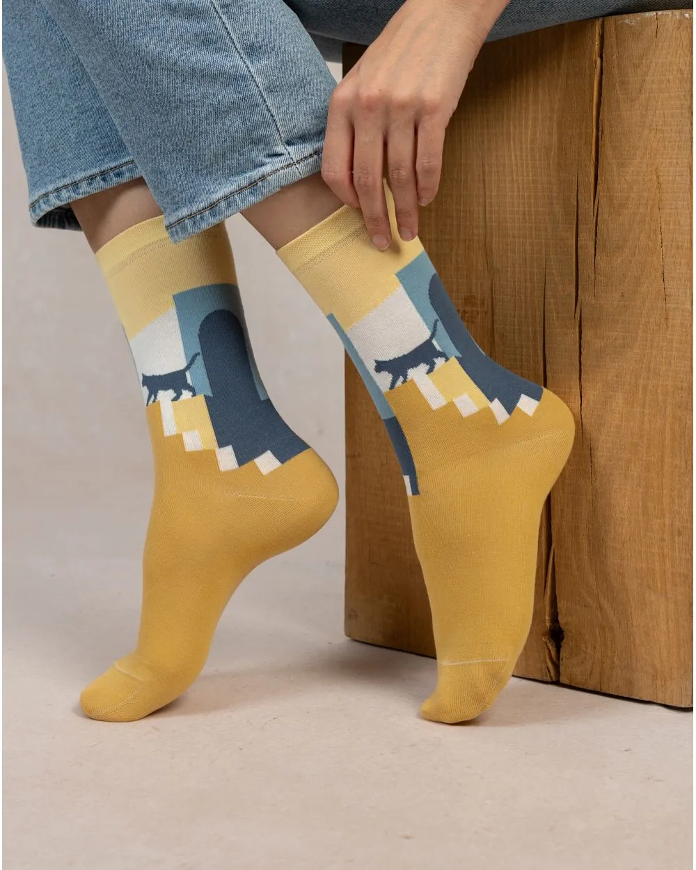 City Cat Socks