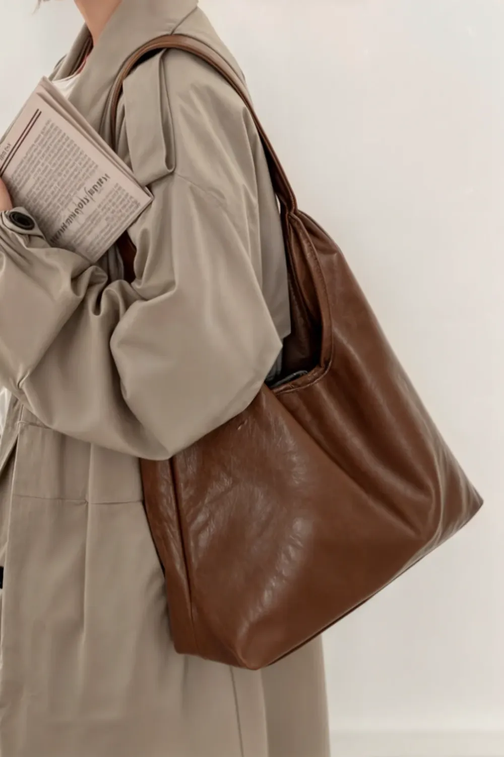 Vegan Leather Tote