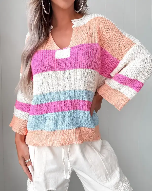 Classic Striped Sweater