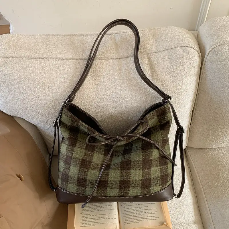 Suede Hobo Bag