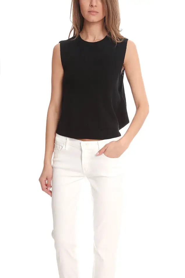 Cotton Knit Tank Top