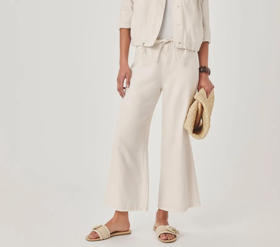 Lounge Denim Crop Pants