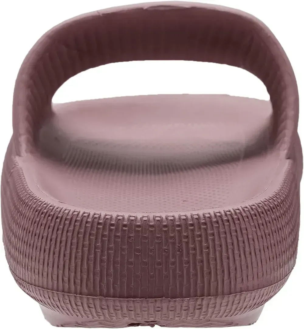 WHITIN Pillow Slippers for Women Non Slip | Cushioned Thick Sole Slides | Quick Drying Bathroom Sandals