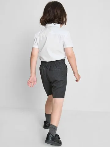 3-7yrs | 2pk Easy Iron School Shorts