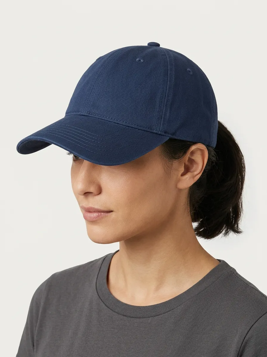 Unisex Navy Classic Graphic Baseball Cap
