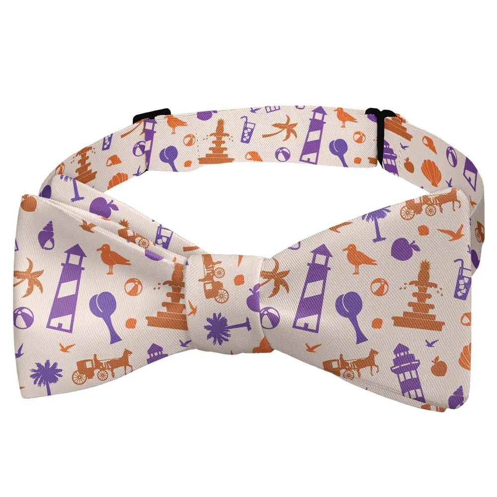 Pineapple Heritage Motif Bow Tie