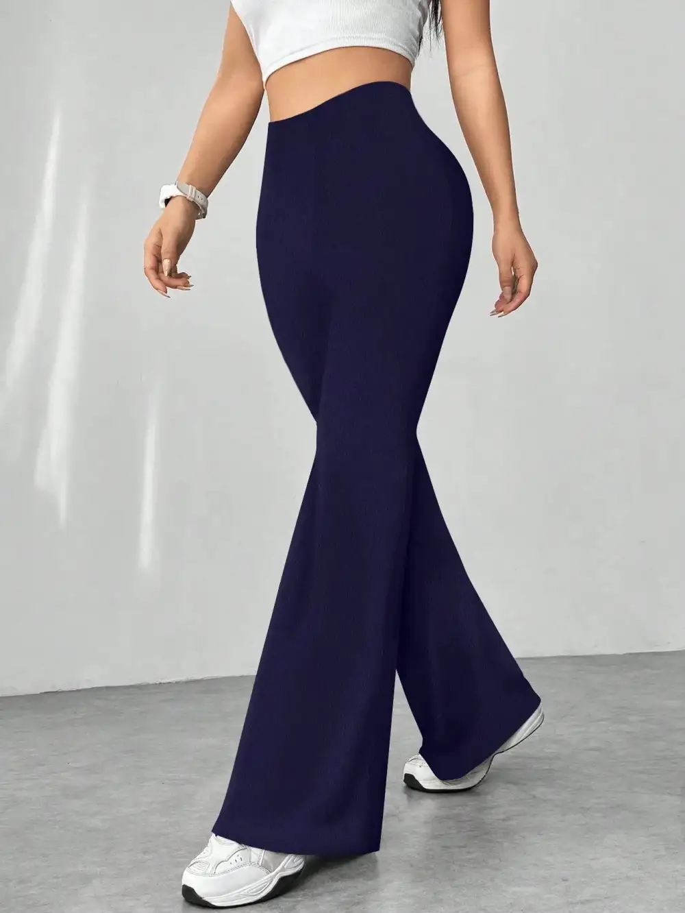 High Waist Flare Pants