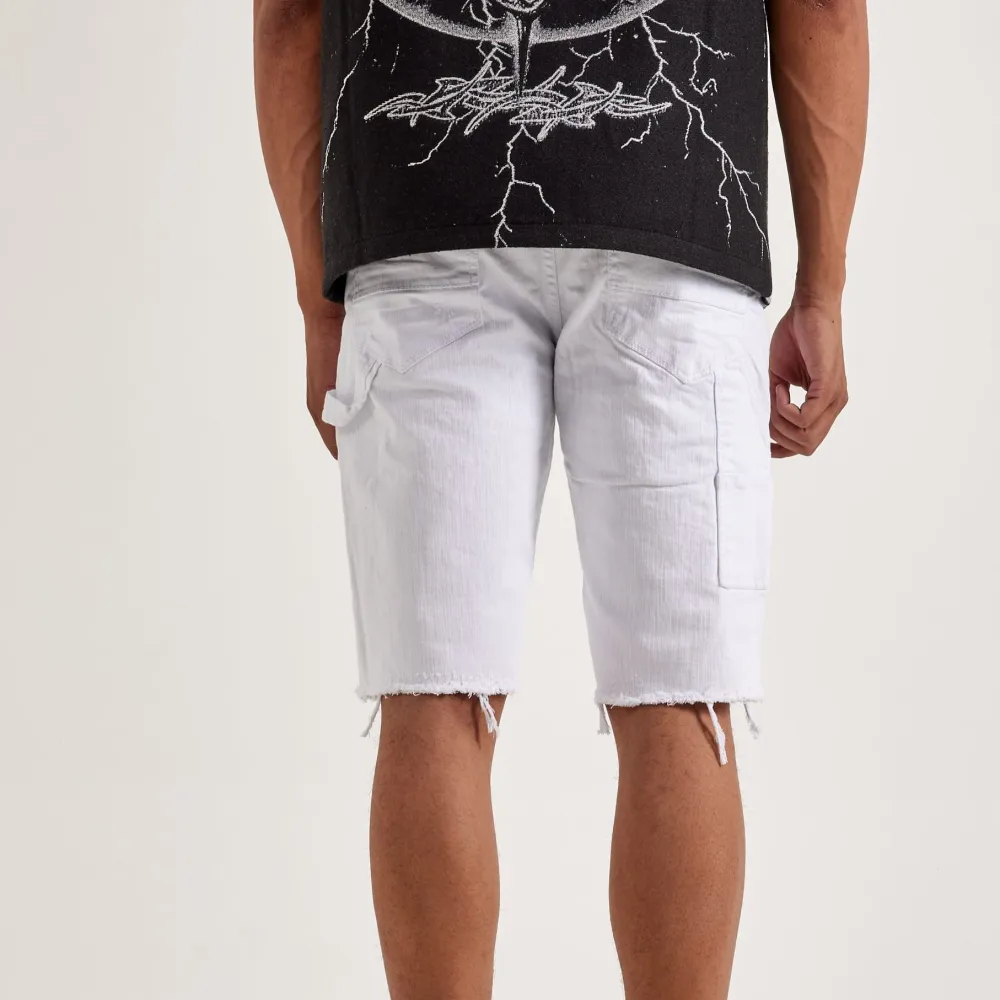 Weekend Distressed Denim Shorts