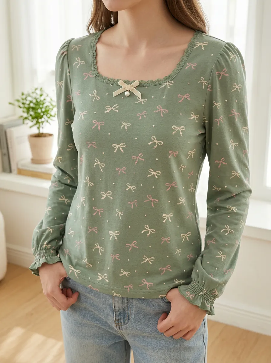 Women's Chic Casual Long Sleeve T-Shirt