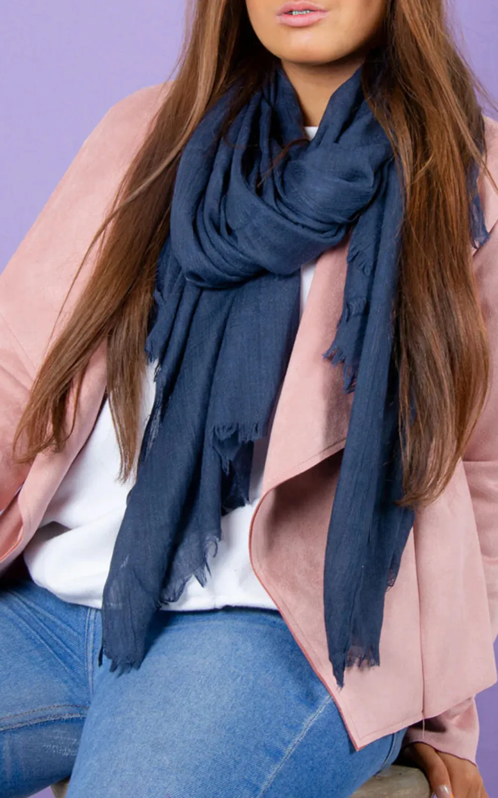 Elegant And Exquisite Solid Color Women's Scarf