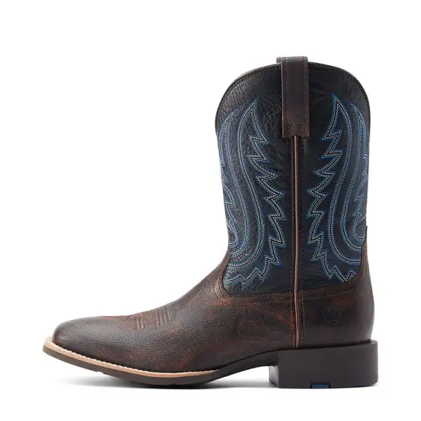 Secure Square Toe Western Frontier Boots