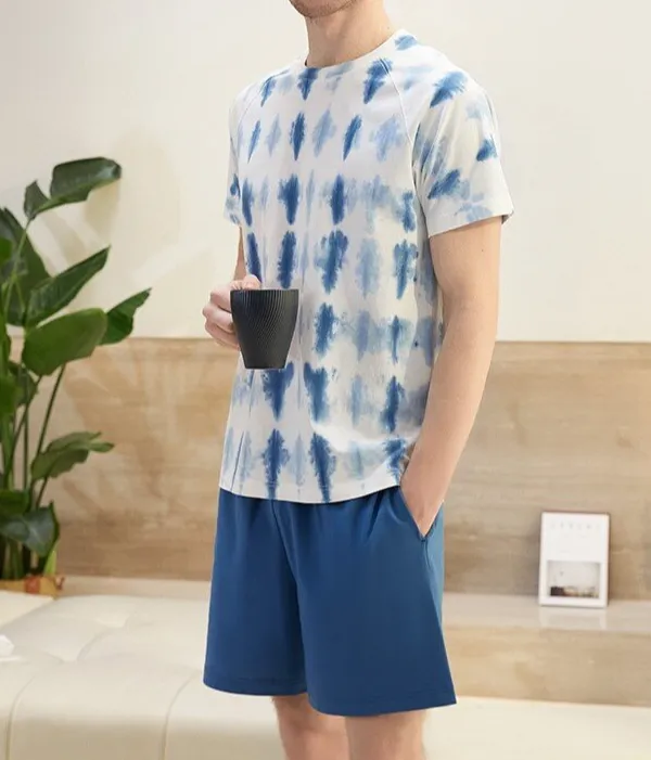 Classic Cotton Short Sleeve Sleepwear Set