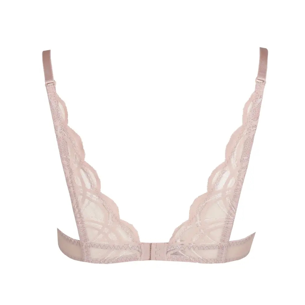 Women's Full Coverage Underwire Spacer Adjustable Straps Lace Embroidery Mesh Microfiber Bra