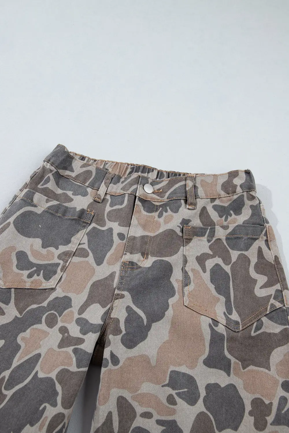 Women's Camouflage Shift Ankle Length Jeans
