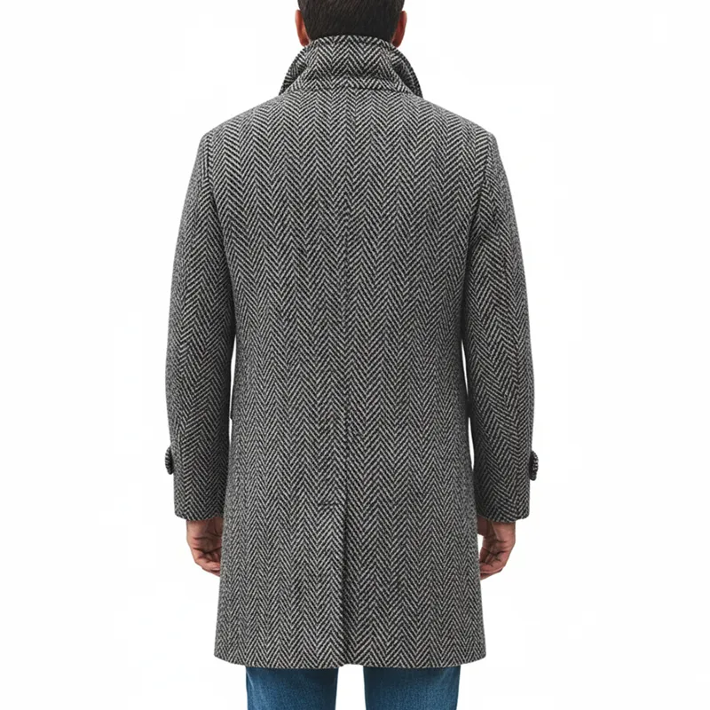 Cargo Pocket Lapel Coat