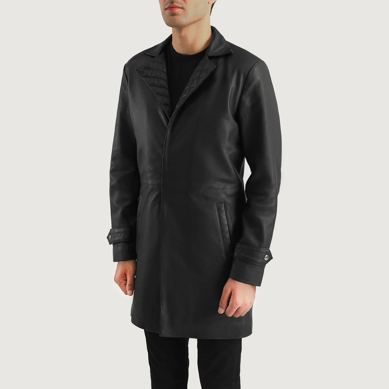 Men's Heritage Leather Coat