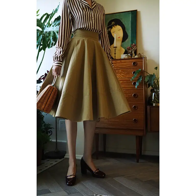 Practical Soft Everyday Casual Skirt