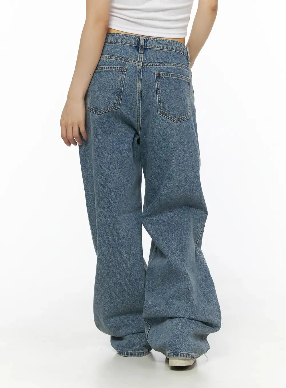 Wash Baggy Jeans