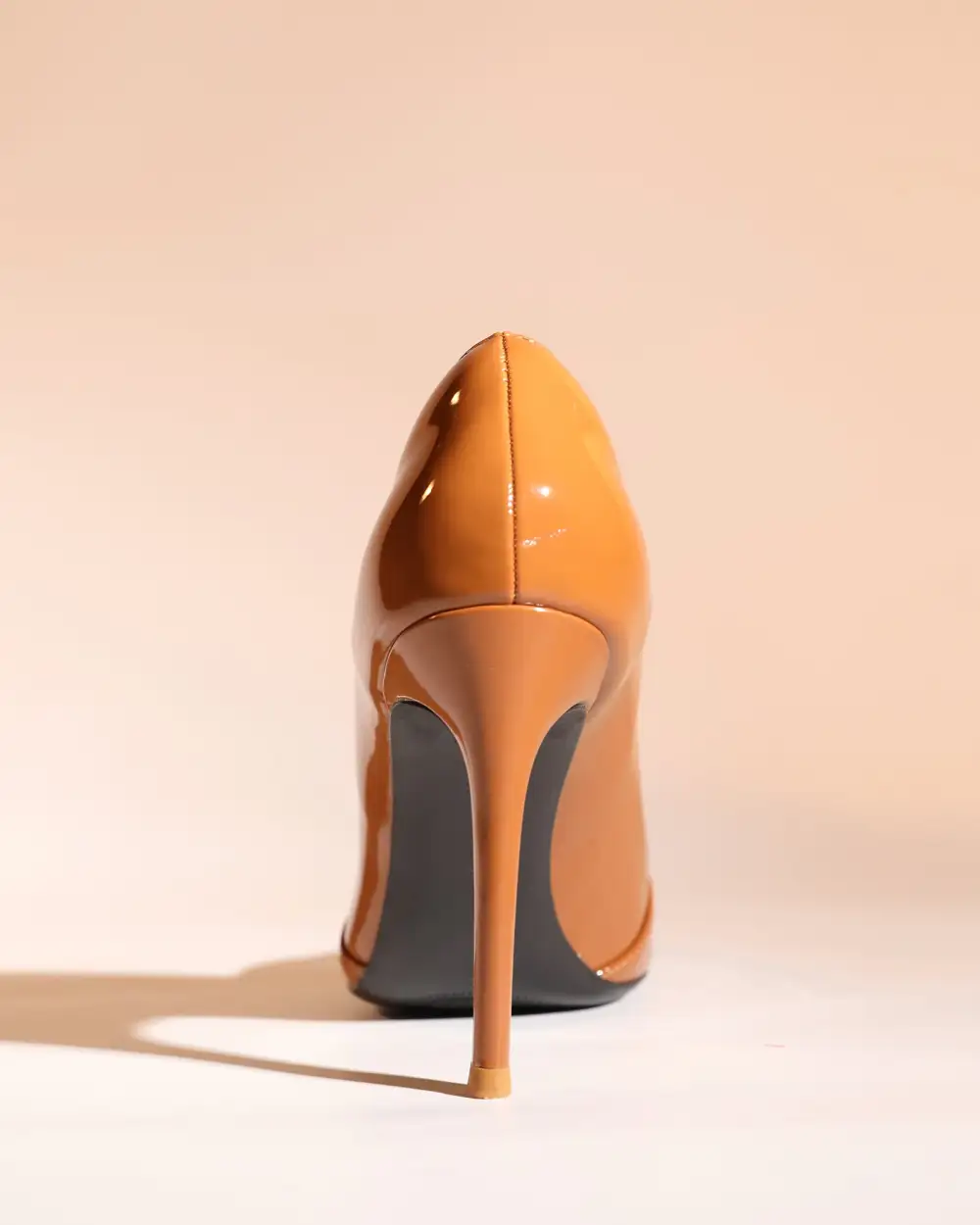 Leather Pumps in Brown