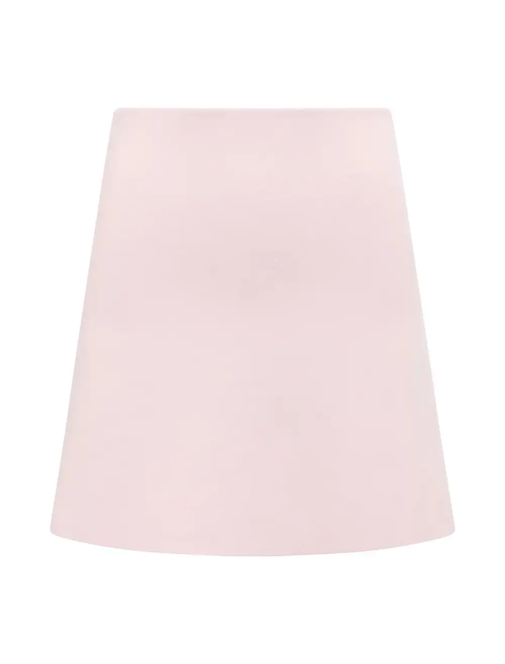 Light Pink Knit Mini Skirt