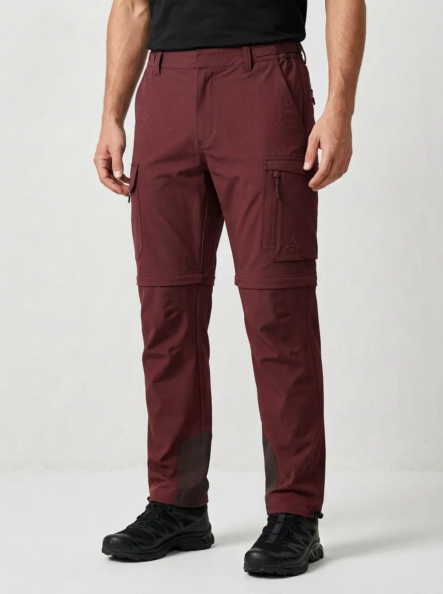 Men's Expedition Tactical Mountain Graphic Waterproof Zip Tactical Cargo Pants