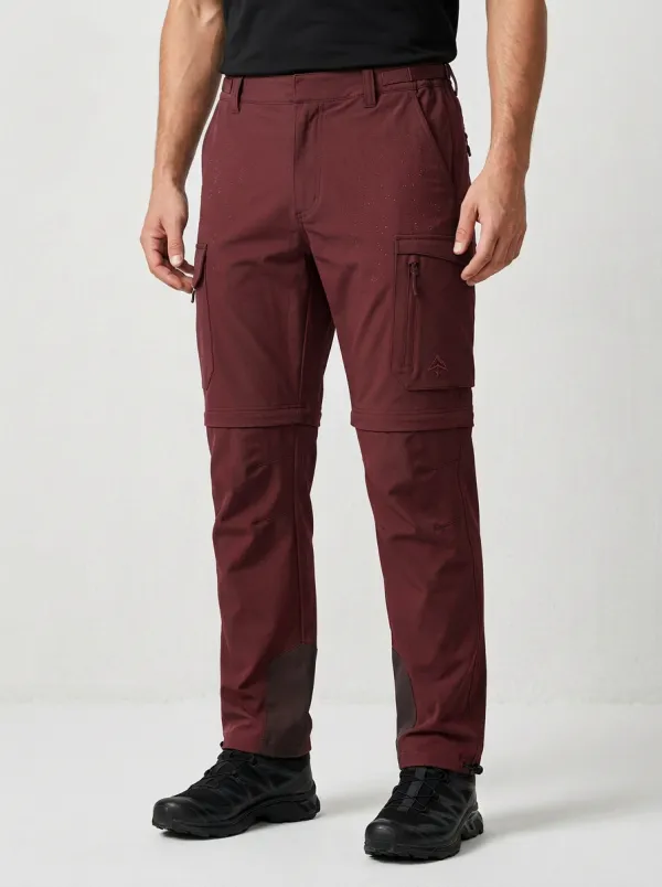 Men's Expedition Tactical Mountain Graphic Waterproof Zip Tactical Cargo Pants
