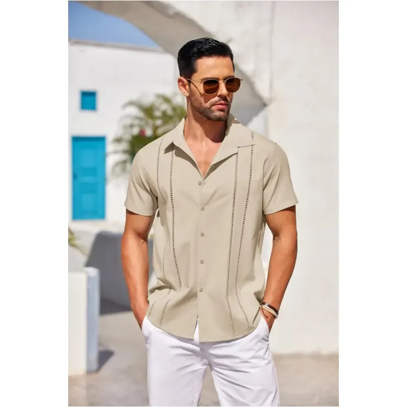🛒 90% OFF NOW!2026 New Men'S Cuban Guillabella Shirt