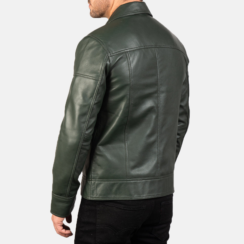 Men's Classic Everyday Biker Leather Jacket