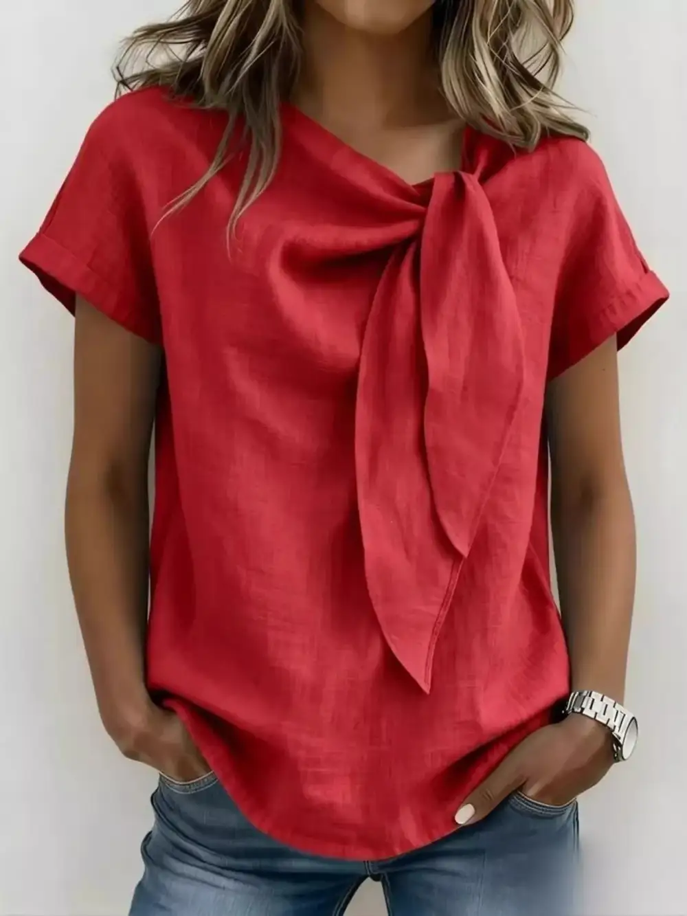 Short Sleeve Everyday Blouse
