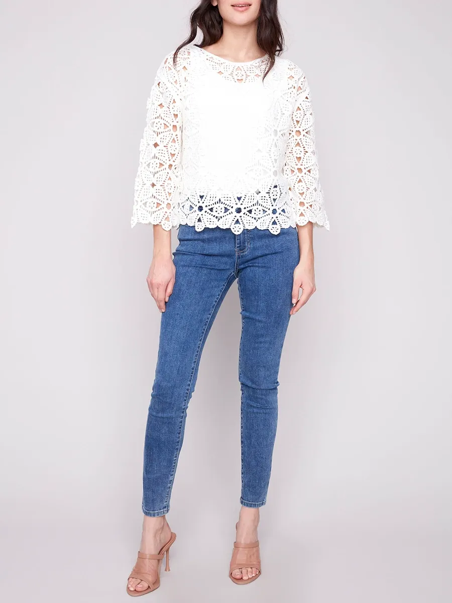 Fashionable And Stylish Art Pattern Women's Top